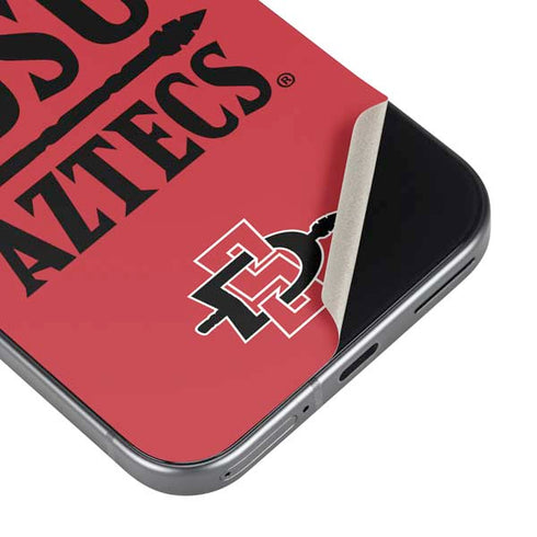 San Diego State University Aztecs Red Google Pixel 9 Skin